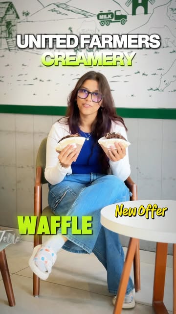 United Farmers Creamery waffle